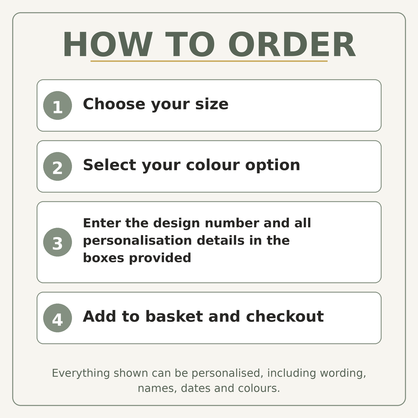 Personalised Wedding Welcome Sign – Printed Foamex Board