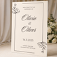 Personalised Wedding Welcome Sign – Printed Foamex Board