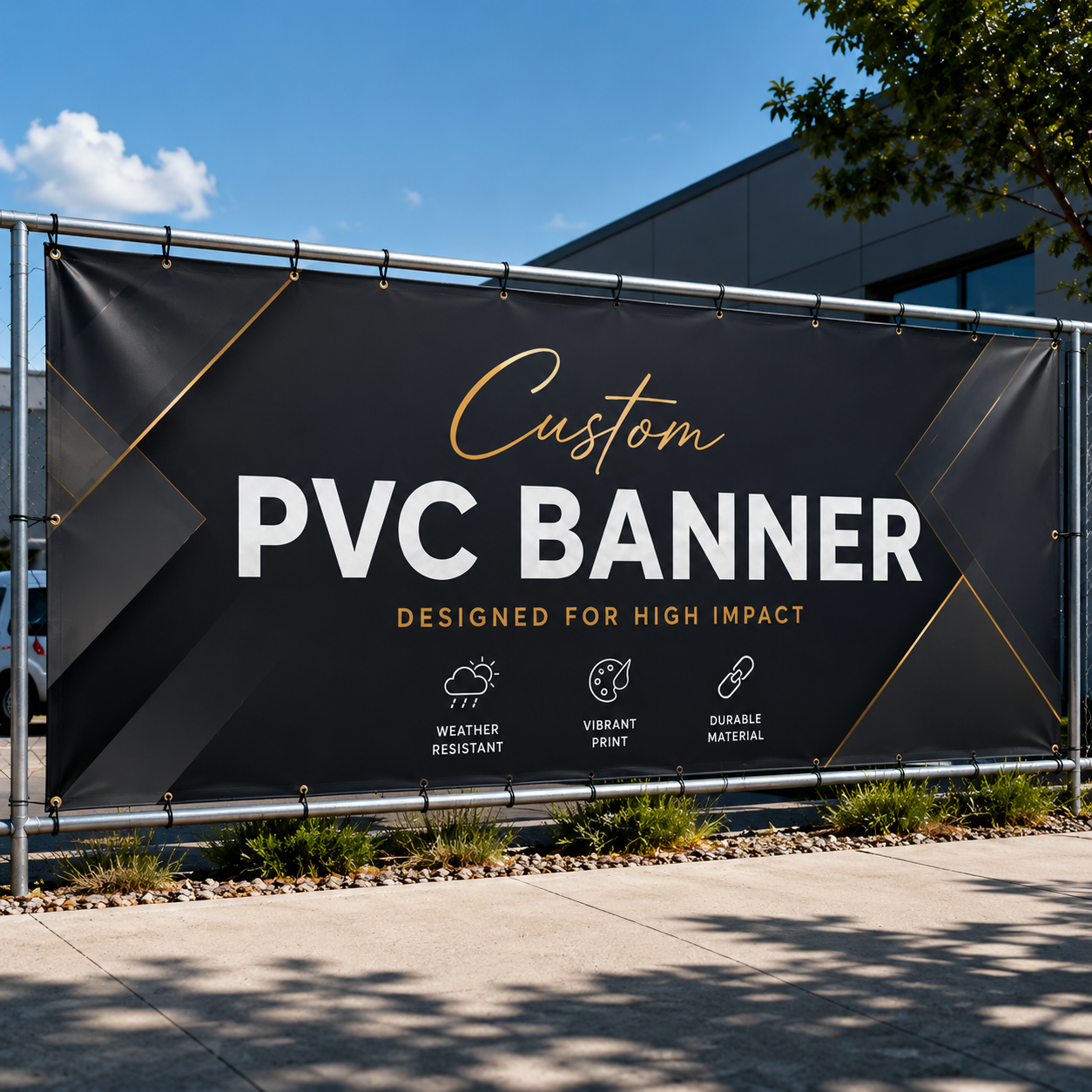 PVC Banner Printing 500 gsm