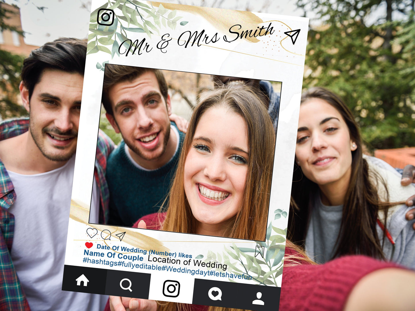 Wedding Selfie Frame