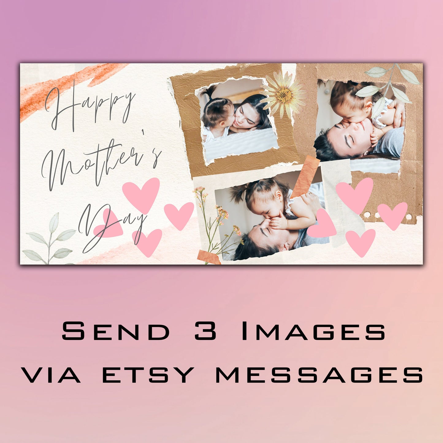 Mother's Day Photo Banner