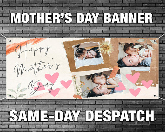 Mother's Day Photo Banner