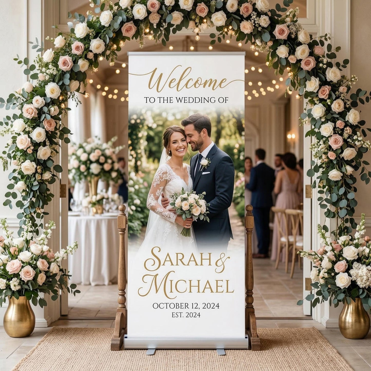 Wedding Roll Up Banner