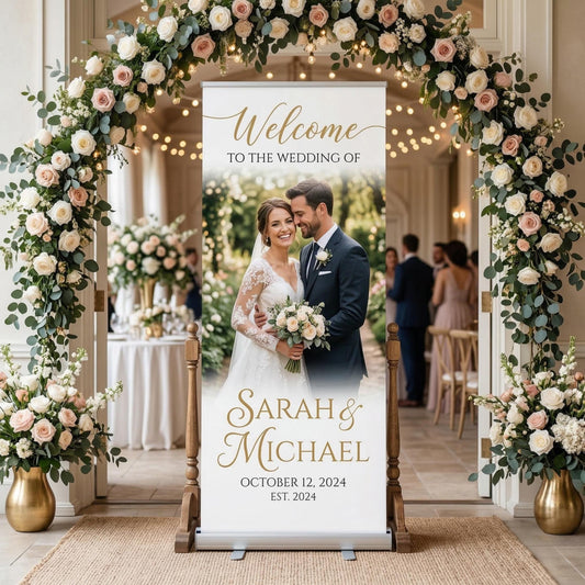 Wedding Roll Up Banner
