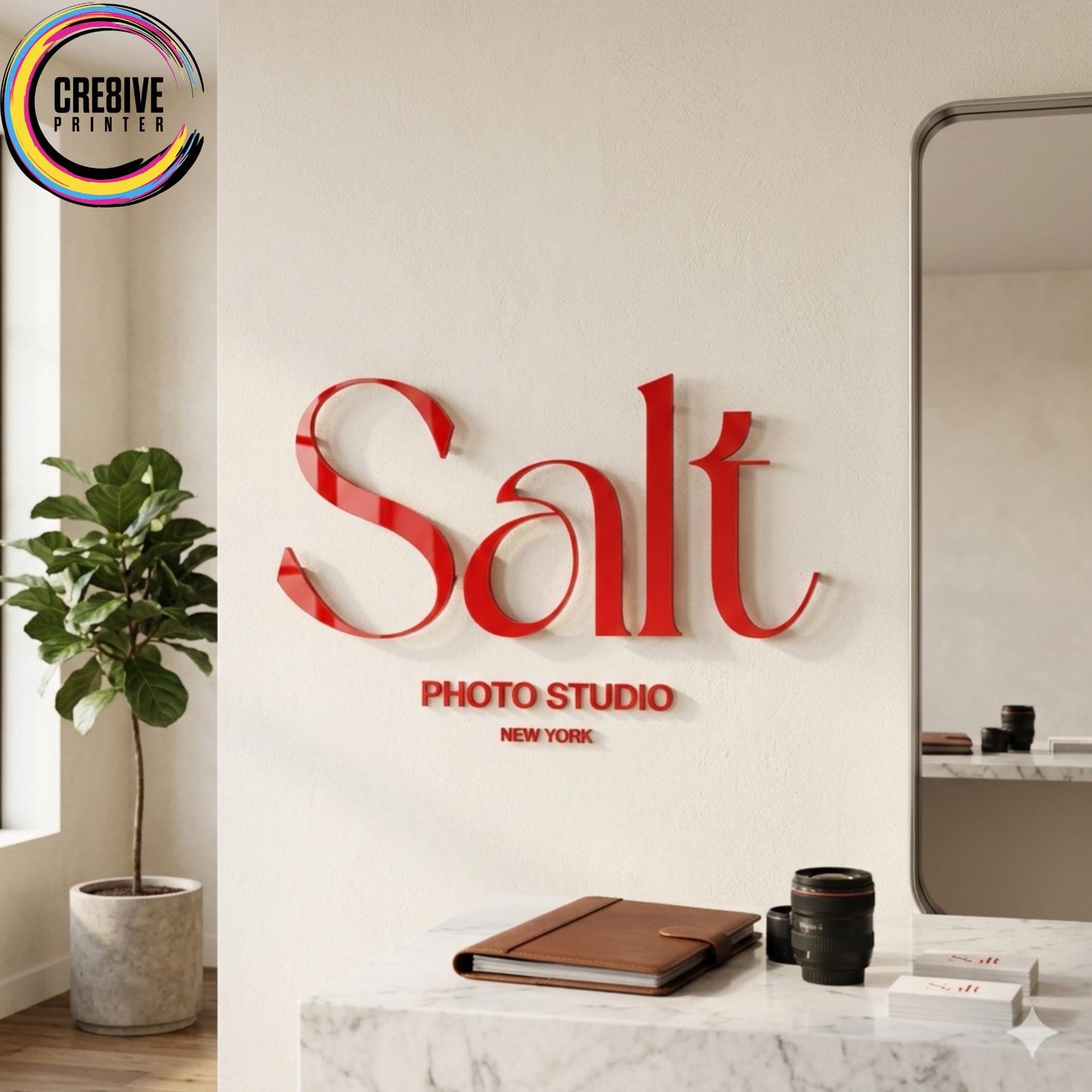 3D Acrylic Business Sign