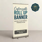 Wedding Roll Up Banner