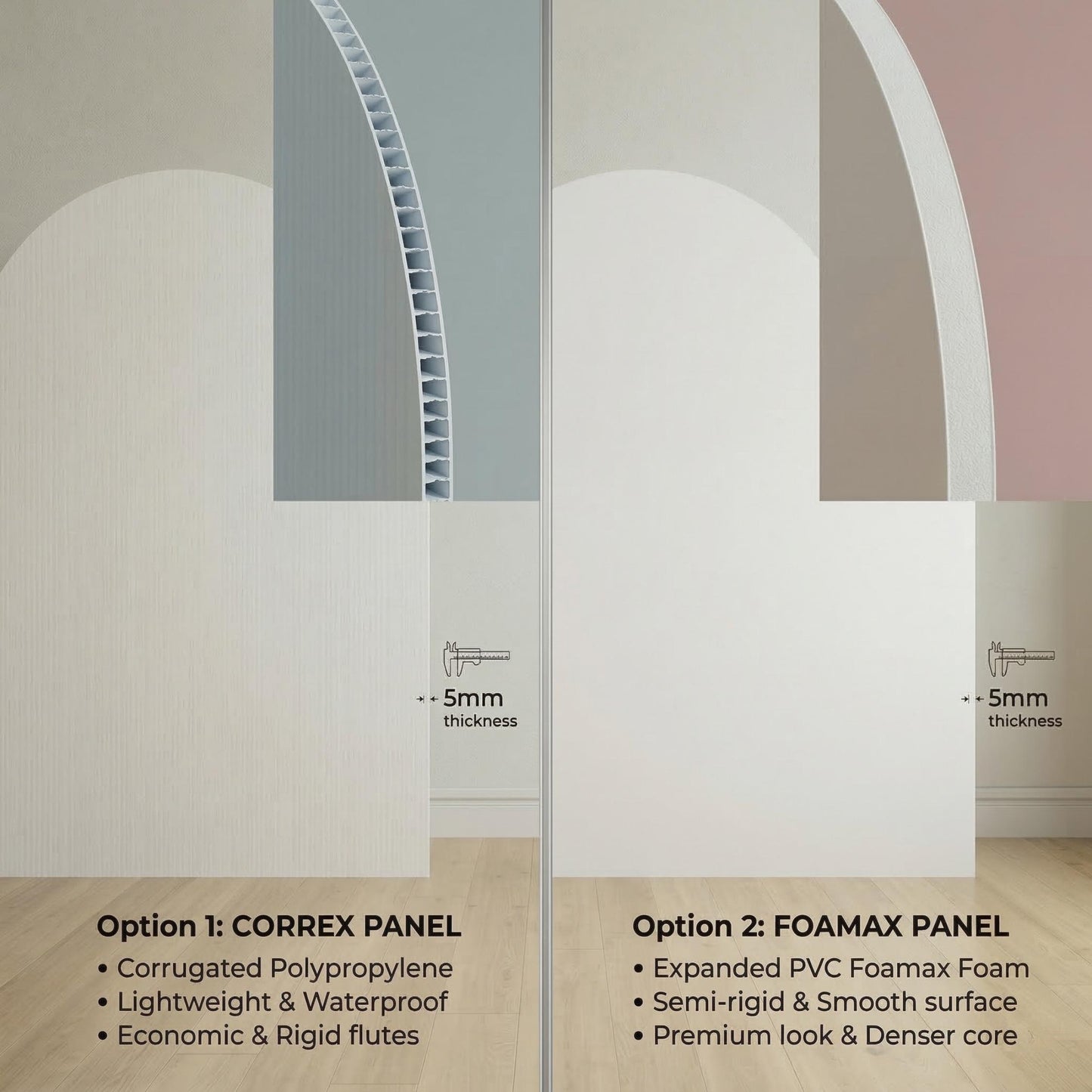 Arch Backdrop Sign