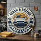 Foamex Custom Circle Logo Sign