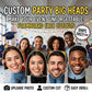 Big Head Face Cut Out