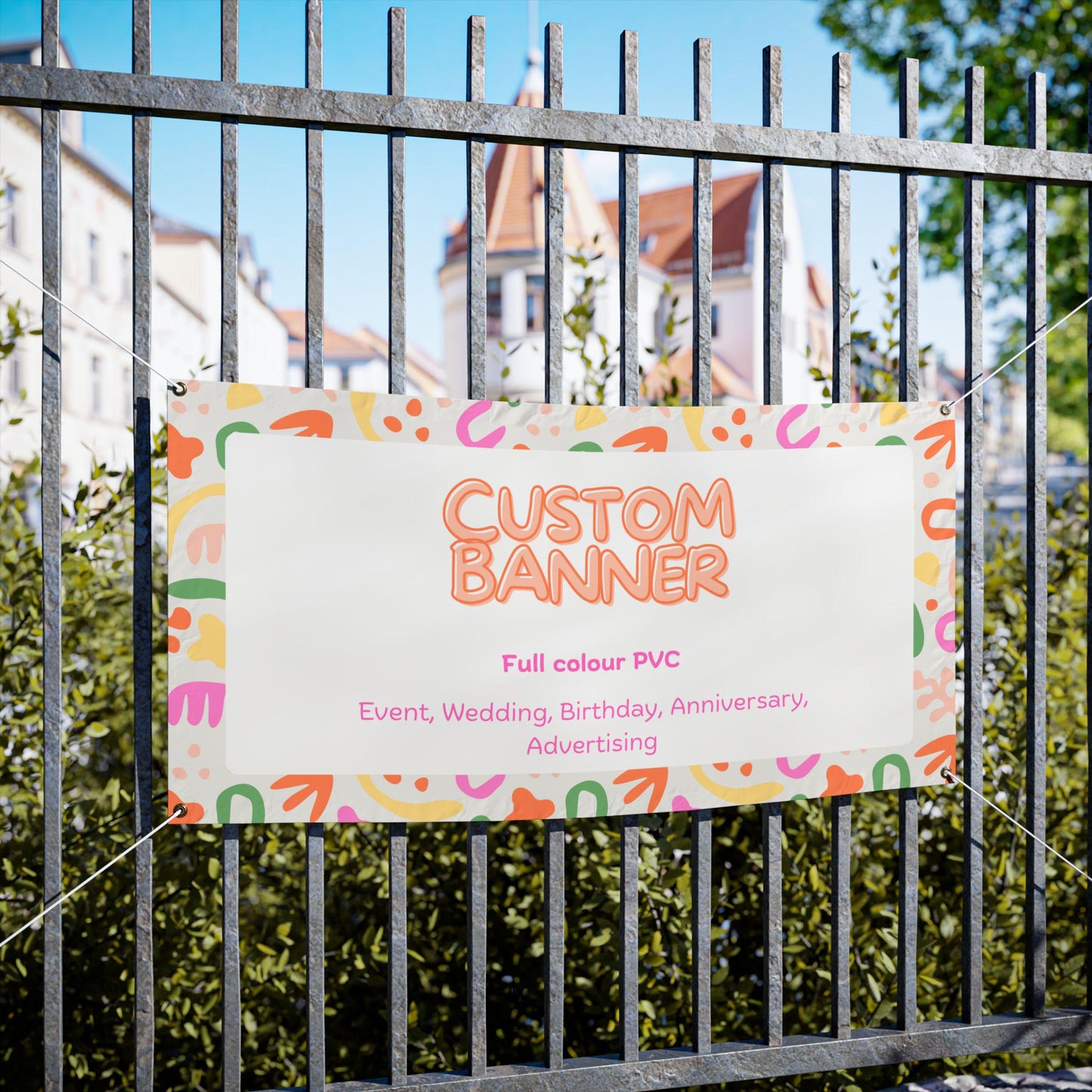 Custom Full Colour PVC Banner Printing