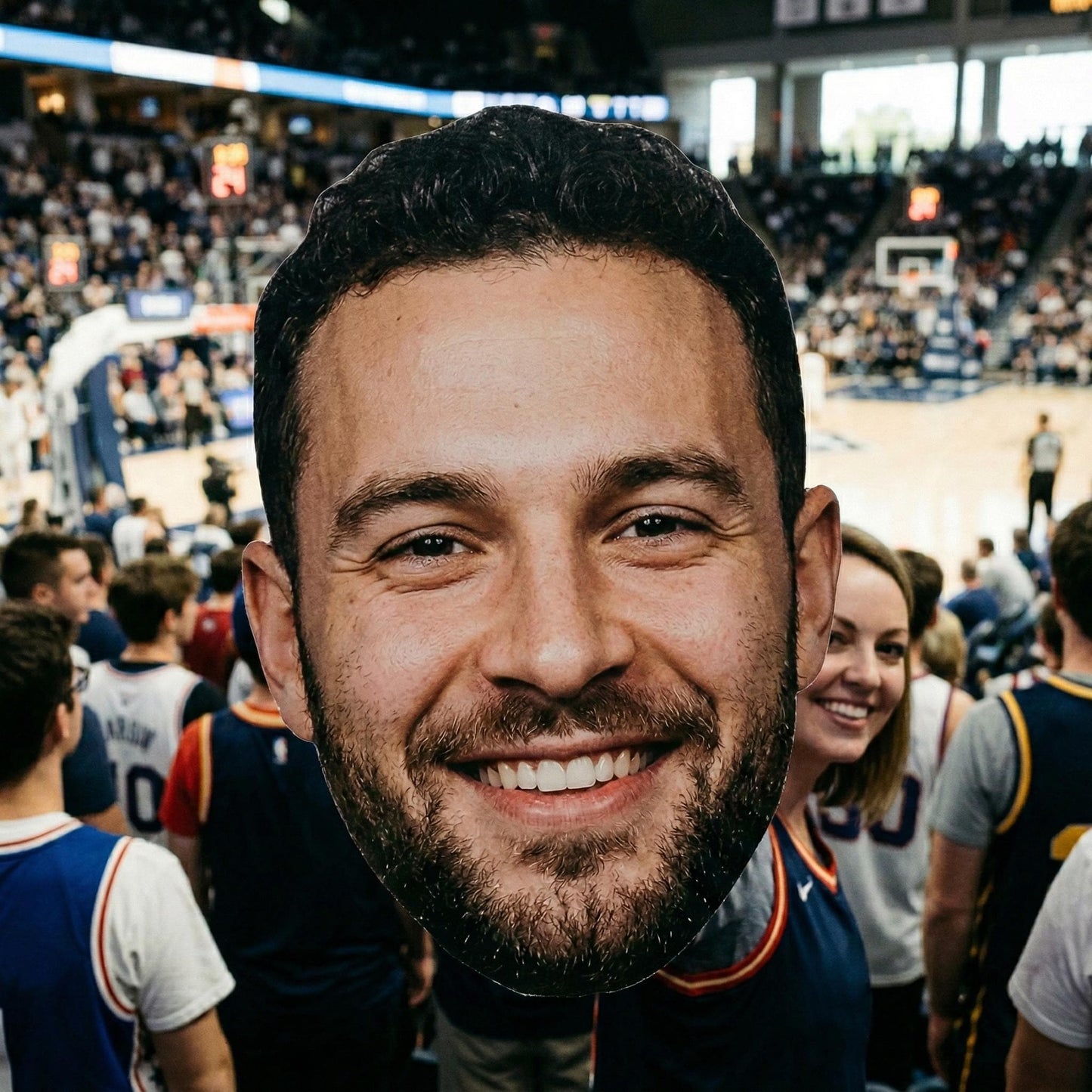 Big Head Face Cut Out