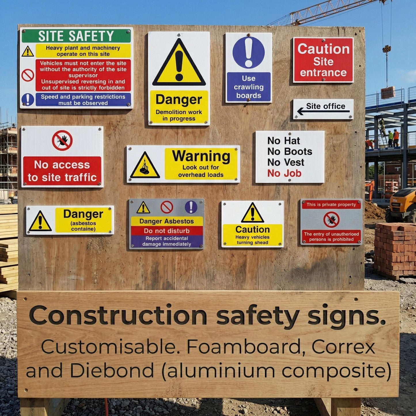 Construction Safety Signs