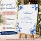 Foamboard Custom Wedding Sign