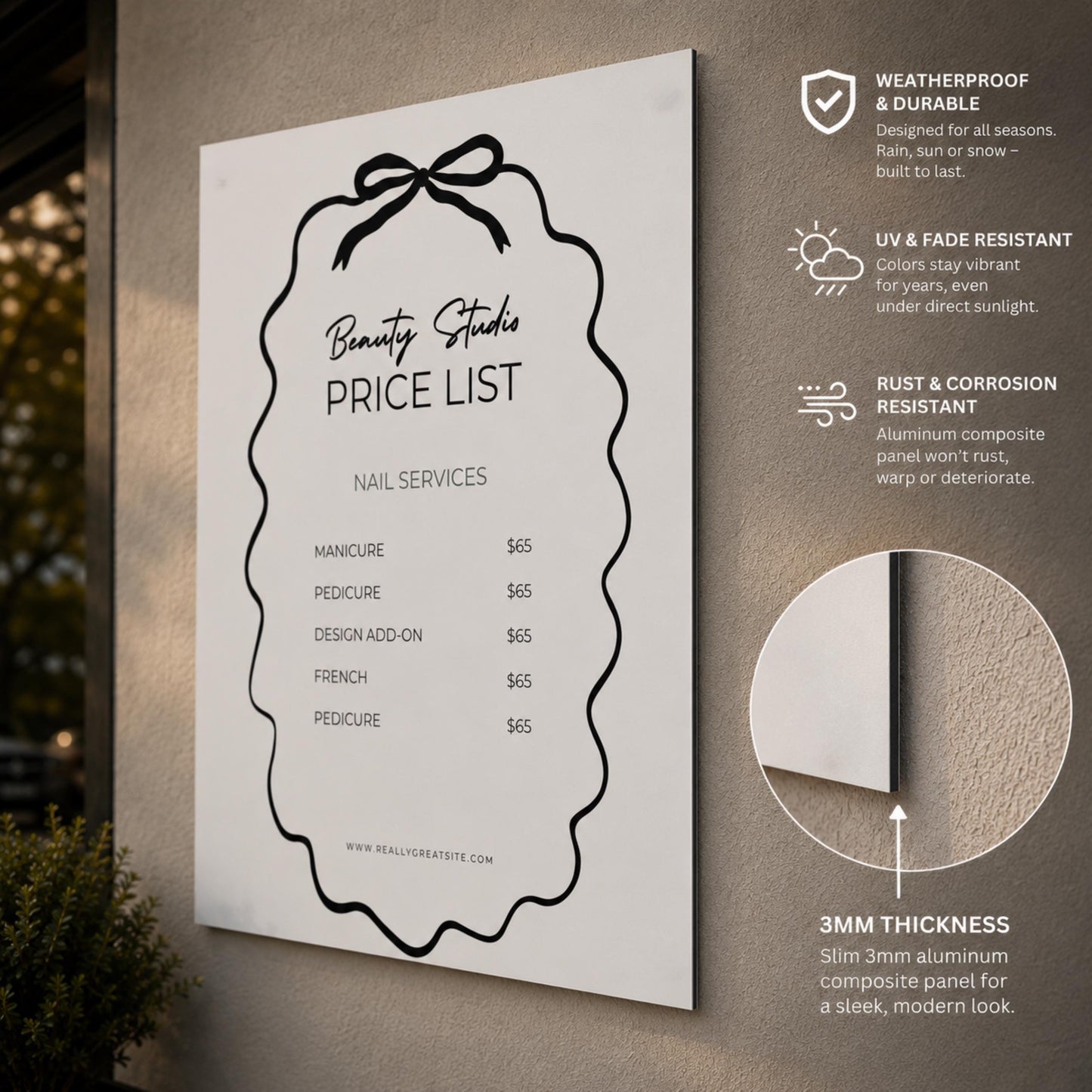 Dibond Business Sign