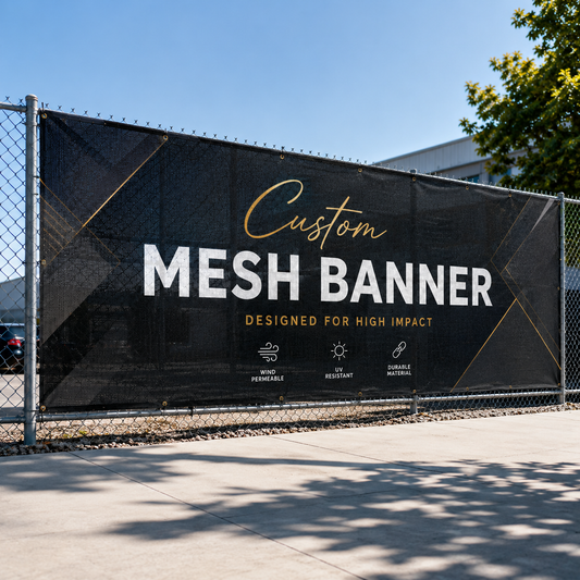 Mesh Banner Printing 330gsm